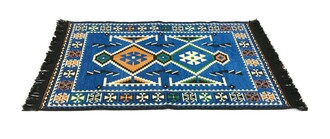 Shark Anadolu Kilim Mavi - Thumbnail