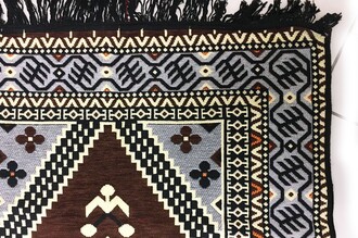 Shark Anadolu Oryantal Kilim Kahve - Thumbnail