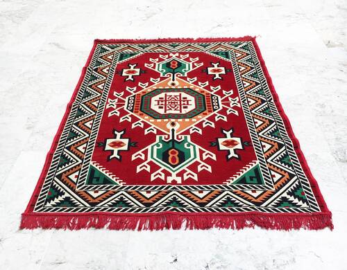 Shark Anadolu Şark Kilim Kırmızı