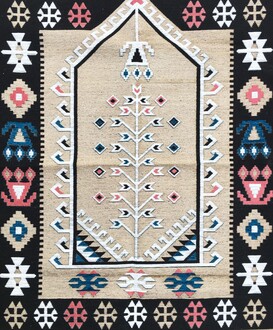 Shark Anadolu Seccade Kilim 1 - Thumbnail