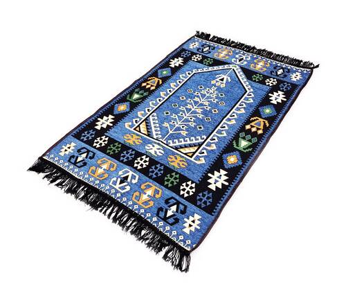 Shark Anadolu Seccade Kilim 11 Mavi