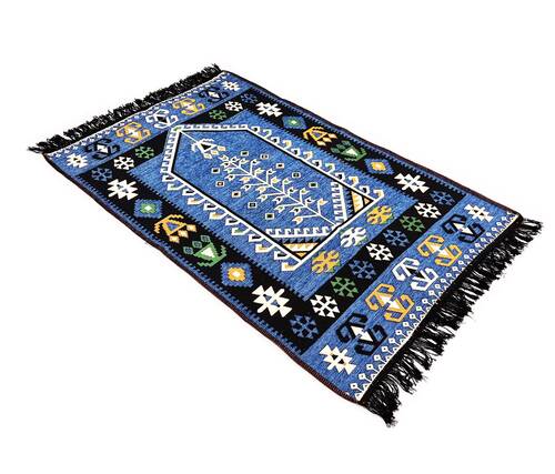 Shark Anadolu Seccade Kilim 11 Mavi