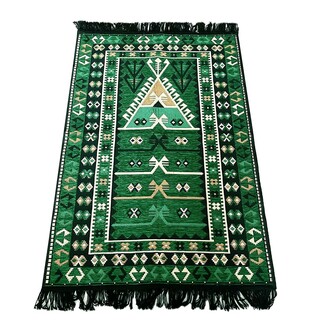 Shark Anadolu Seccade Kilim 13 Yeşil - Thumbnail