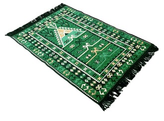 Shark Anadolu Seccade Kilim 13 Yeşil - Thumbnail