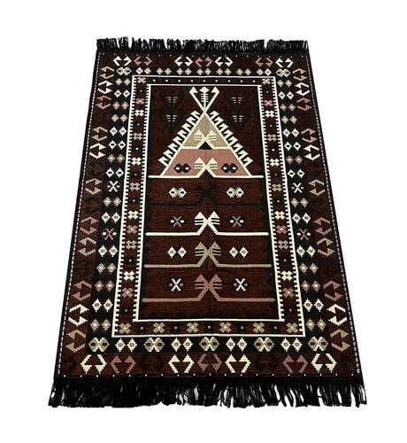 Shark Anadolu Seccade Kilim 15 Kahve