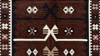 Shark Anadolu Seccade Kilim 15 Kahve - Thumbnail