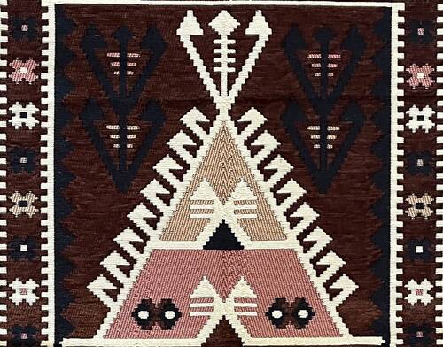 Shark Anadolu Seccade Kilim 15 Kahve