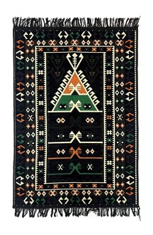 Shark Anatolia - Shark Anadolu Seccade Kilim 16 Siyah