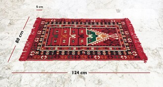 Shark Anadolu Seccade Kilim 4 - Thumbnail