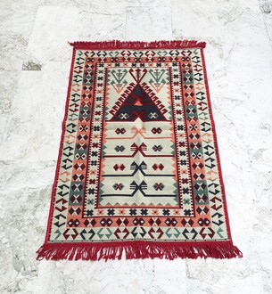 Shark Anadolu Seccade Kilim 4 - Thumbnail