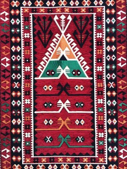 Shark Anadolu Seccade Kilim 4 - Thumbnail