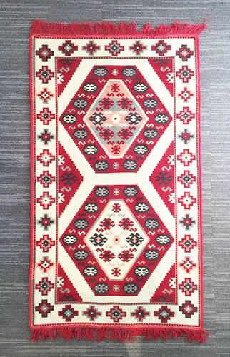 Shark Anadolu Yörük Kilim Kırmızı