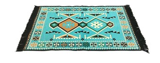 Shark Anatolia Anadolu Kilim Turkuaz - Thumbnail