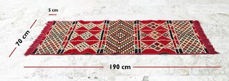 Shark Anatolia Baklava Kilim - Thumbnail