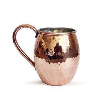 Shark Anatolia - Shark Anatolia El Dövmesi Bakır Kupa Bardak Moscow Mule Mug