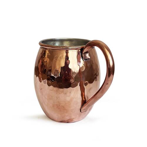 Shark Anatolia El Dövmesi Bakır Kupa Bardak Moscow Mule Mug