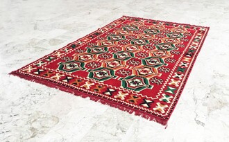 Shark Anatolia Kafkas Kilim - Thumbnail