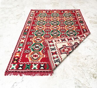 Shark Anatolia Kafkas Kilim - Thumbnail