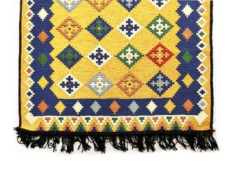 Shark Anatolia Katar Kilim Hardal 70x190 cm - Thumbnail