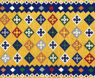 Shark Anatolia Katar Kilim Hardal 70x190 cm - Thumbnail