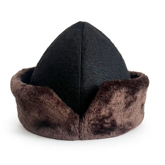 Shark Anatolia - Traditional Felt Börk Wool Handmade Hat Black