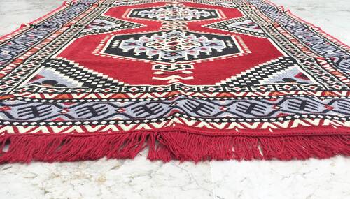 Shark Anatolia Oryantal Kilim Kırmızı