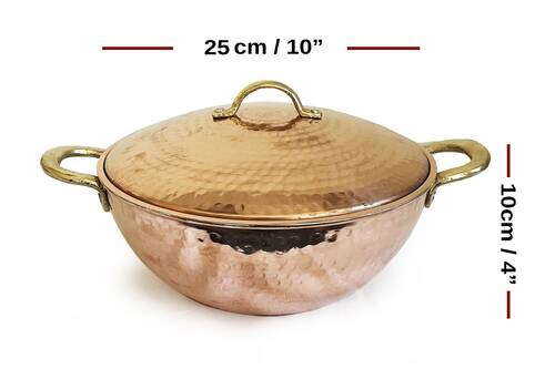 Shark Anatolia Wok Tava 25 cm kapaklı