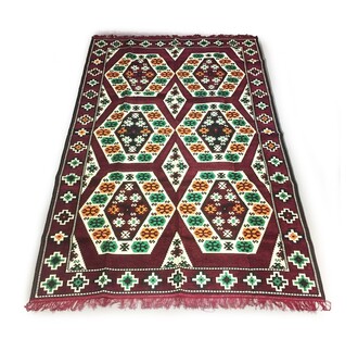 Shark Anatolia - Shark Anatolia Yörük Kilim Bordo