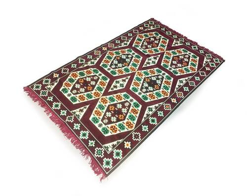 Shark Anatolia Yörük Kilim Bordo