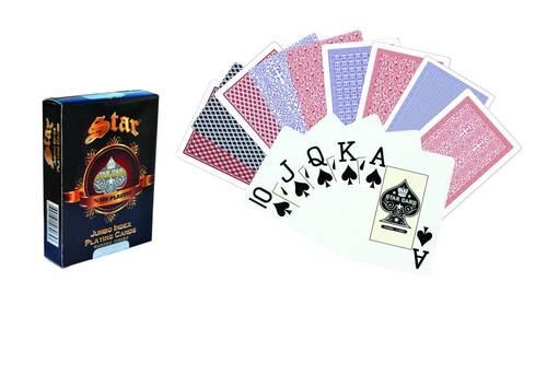 Star %100 Plastik Pro Poker Oyun Kağıdı