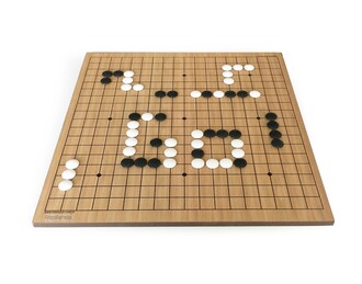 Star Oyun - Star Go Game Wooden Board (Tournament size)