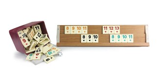 Star Oyun - Star Gold Wooden Rummikub Set