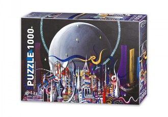 Star Oyun - Star Oyun Ay Şehri 1000 Parça Puzzle