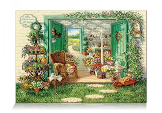 Star Oyun Çiçek Evi 300 Parça Puzzle - Thumbnail