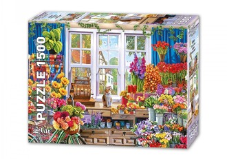 Star Oyun - Star Oyun Çiçekçi 1500 Parça Puzzle