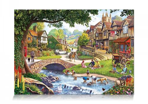 Star Oyun Dere Köyünde Yaz 2000 Parça Puzzle