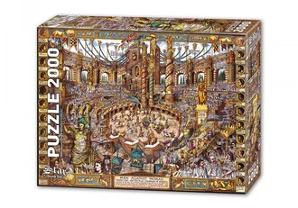 Star Oyun - Star Oyun Erkekler Ve Kadınlar Savaşı 2000 Parça Puzzle