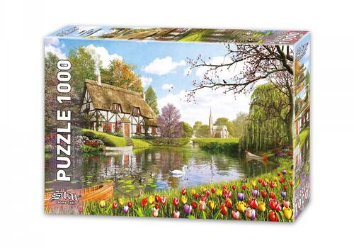 Star Oyun Göl Evi 1000 Parça Puzzle