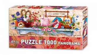 Star Oyun - Star Oyun Hobi Saati 1000 Parça Panorama Puzzle