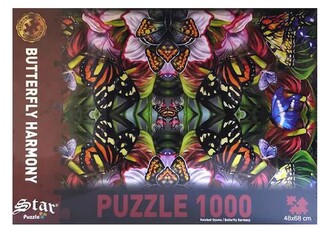 Star Oyun - Star Oyun Kelebek Uyumu 1000 Parça Puzzle