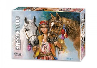 Star Oyun - Star Oyun Köylü Kızı 1000 Parça Puzzle