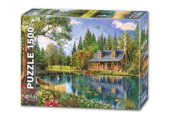 Star Oyun - Star Oyun Kristal Göl 1500 Parça Puzzle