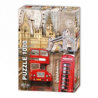 Star Oyun - Star Oyun Londra 1000 Parça Puzzle