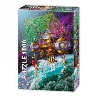 Star Oyun - Star Oyun Zodyak Teleskop 1000 Parça Puzzle