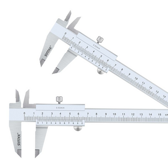Syntek Paslanmaz Çelik Endüstriyel Tip Mekanik Mikrometre Kalınlık Ölçer - Thumbnail