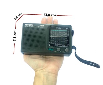 Tecsun R-909 Dünya Radyosu AM/FM/SW - Thumbnail