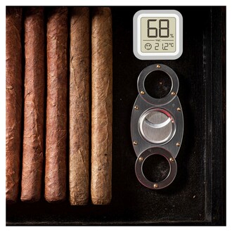 TFA Dijital Humidor Higrometresi Termometre ve Nem Ölçer 30.5056 - Thumbnail