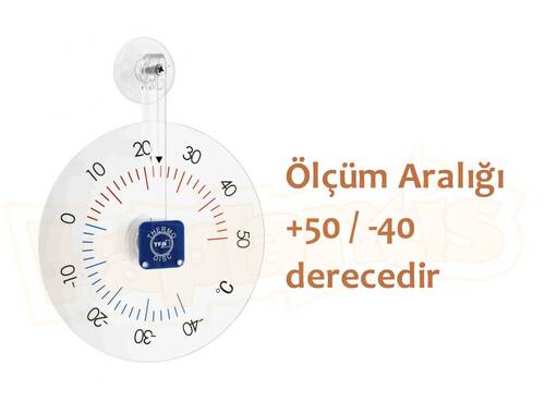 TFA Pencere Termometresi Vantuzlu