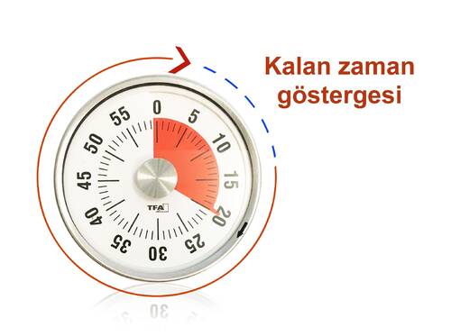 TFA Puck Mutfak Timer (Zamanlayıcı) Beyaz