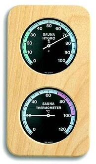 TFA - TFA Sauna Thermometer Hygrometer Wooden